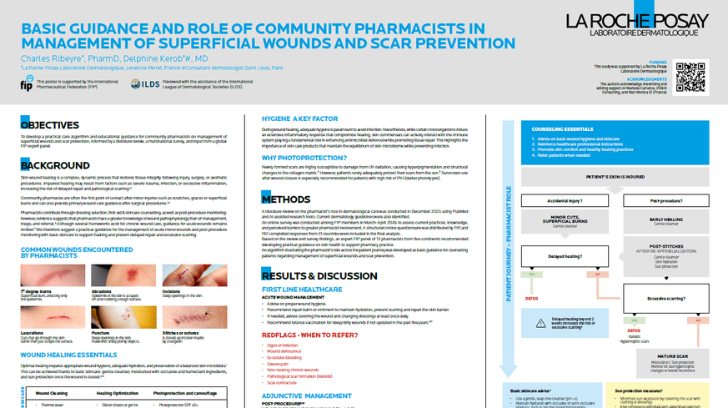 Basic Guidance and Role of Community Pharmacists in Management of Superficial Wounds and Scar Prevention